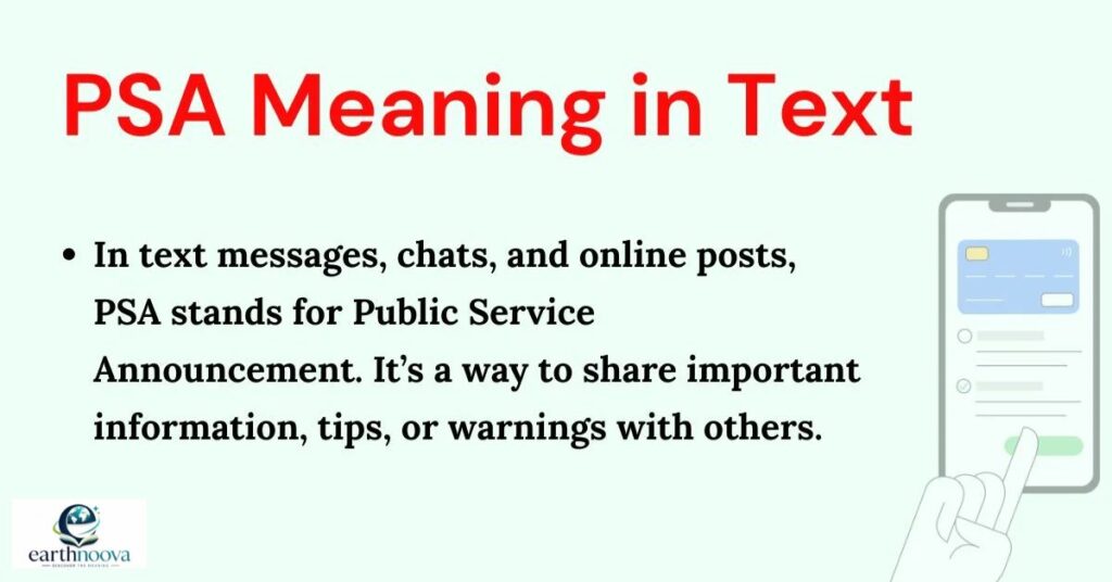 psa meaning slang