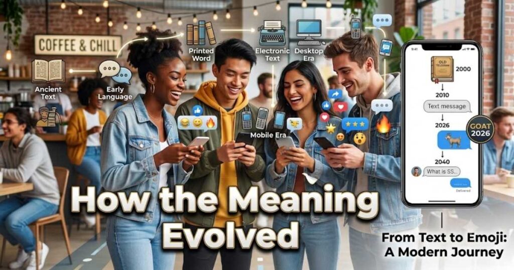 How the Meaning Evolved