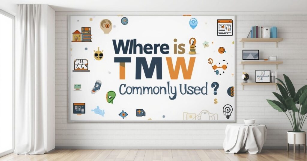 Where Is TMW Commonly Used?