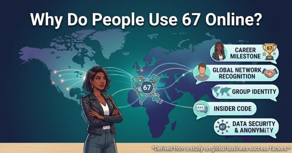 Why Do People Use 67 Online?