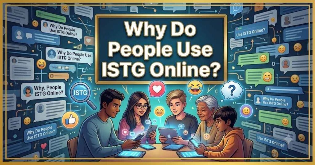 Why Do People Use ISTG Online?